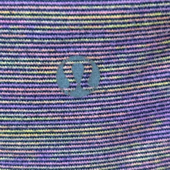 Lululemon Wunder Under High-Rise 21" Edged Stripe Jacquard Blueprint Royal Ruby - Picture 9 of 14